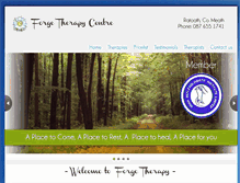 Tablet Screenshot of forgetherapy.com